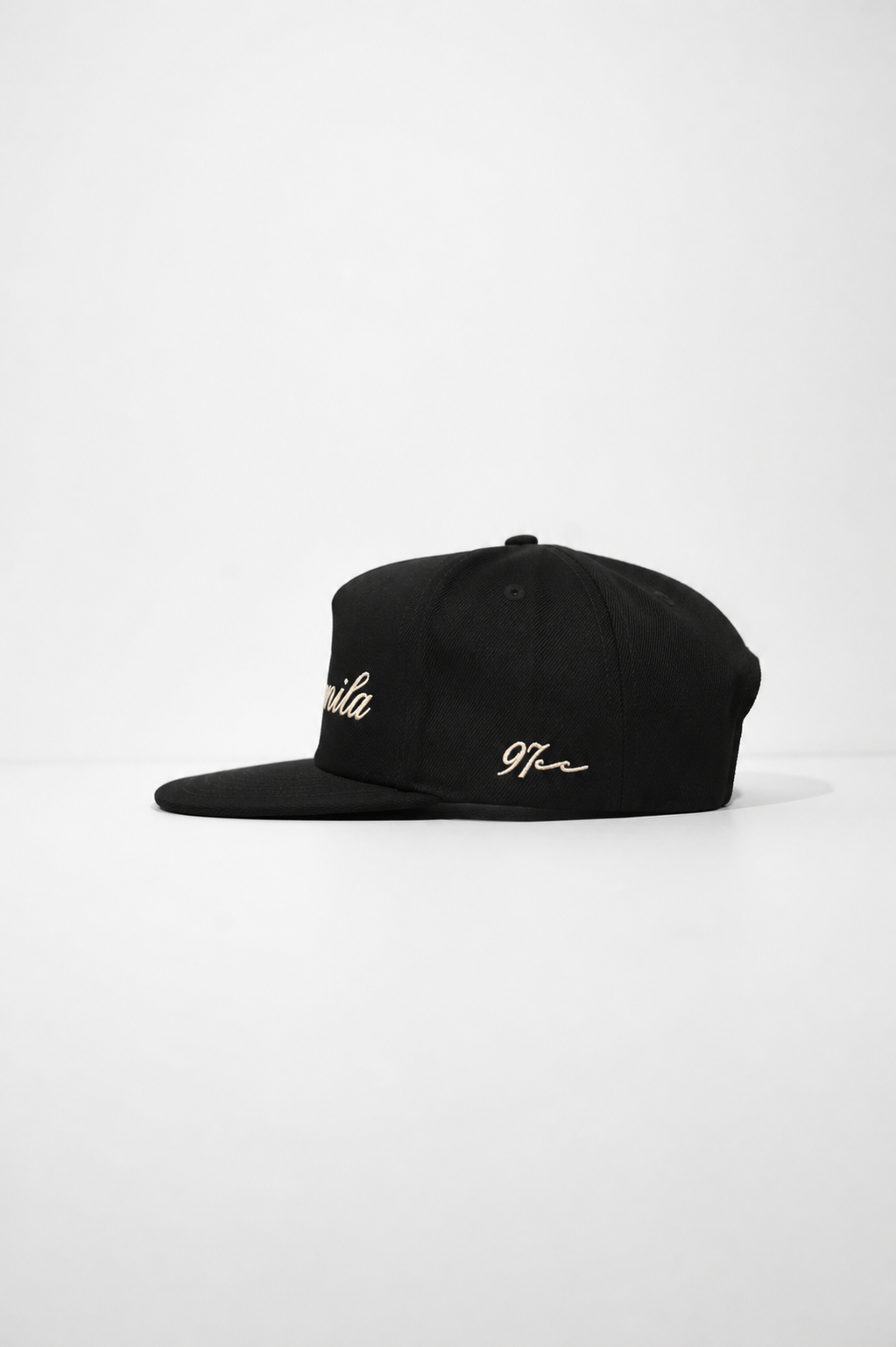 Manila Souvenir Cap, Black