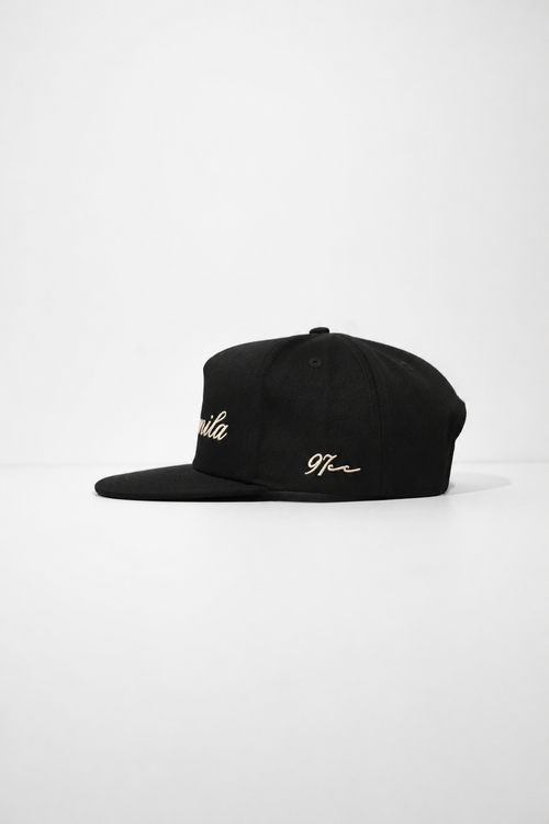 Manila Souvenir Cap, Black