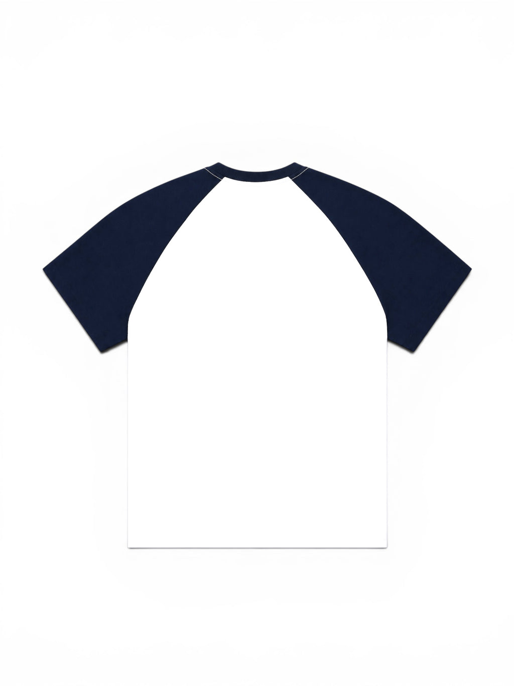 NS Raglan Tee, Navy and White