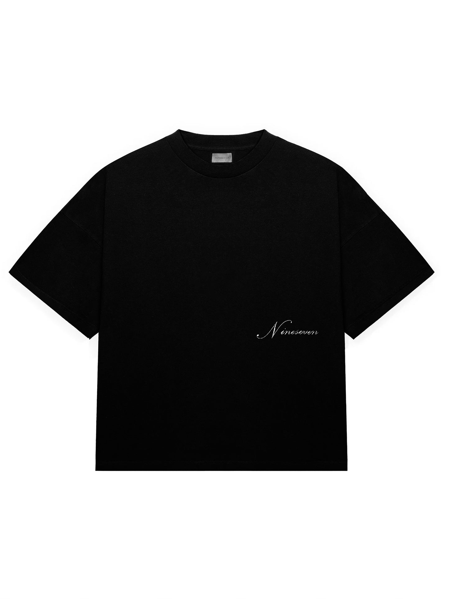 NS Reverse Tee, Washed Black